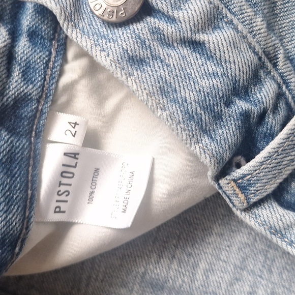 Pistola Rumi High Rise Cut Off Skirt, Size 24 - Picture 5 of 5